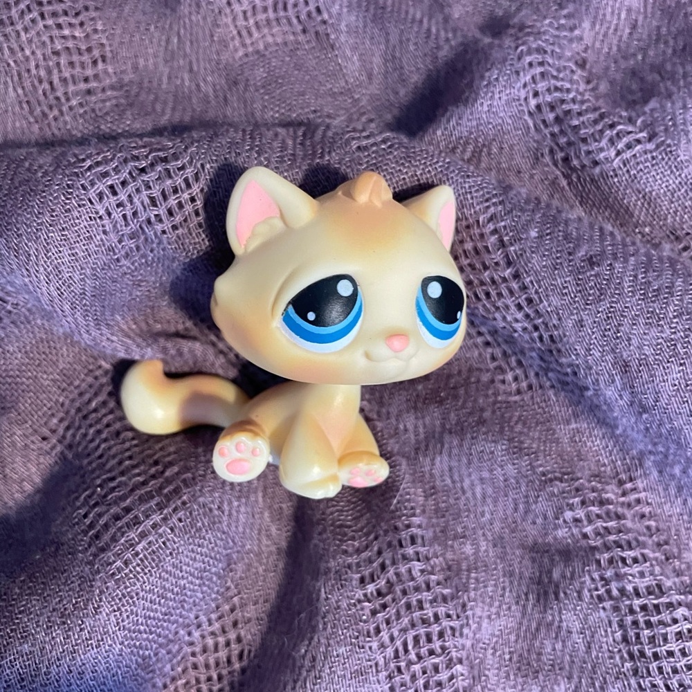 Rare Littlest Pet Shop LPS/Kitten Cat #122